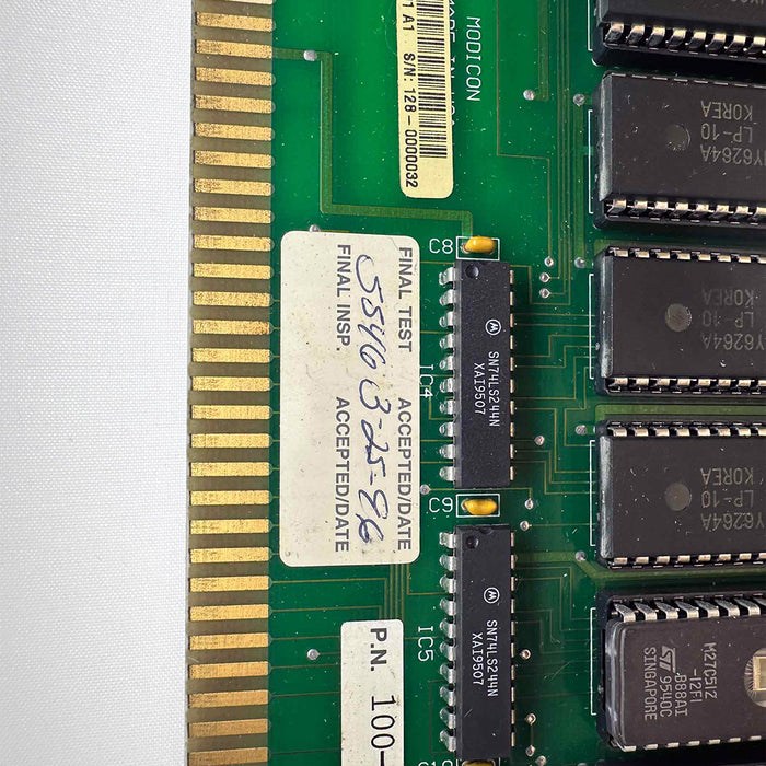 100-318 Modicon 8X48K Compiled Programming Circuit Board