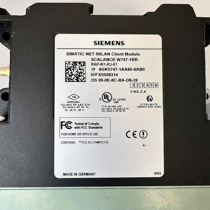 6GK5747-1AA60-6AB0 Siemens EtherNet Client Module