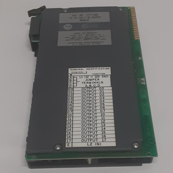 1771-OAD Allen Bradley Output Module C 120V