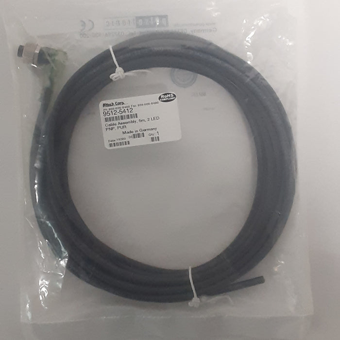 9512-5412-K Altech 5m Cable Assembly 2 LED PNPPUR