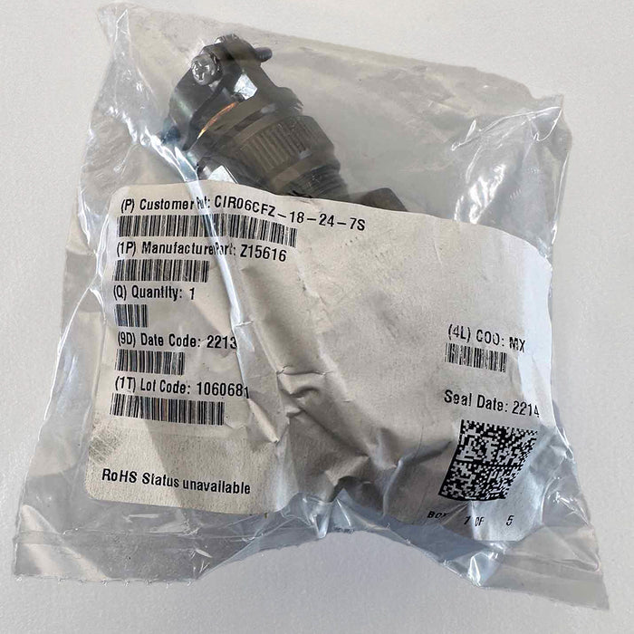 CIR06CFZ-18-24-7S ITT Cannon Connector Plug