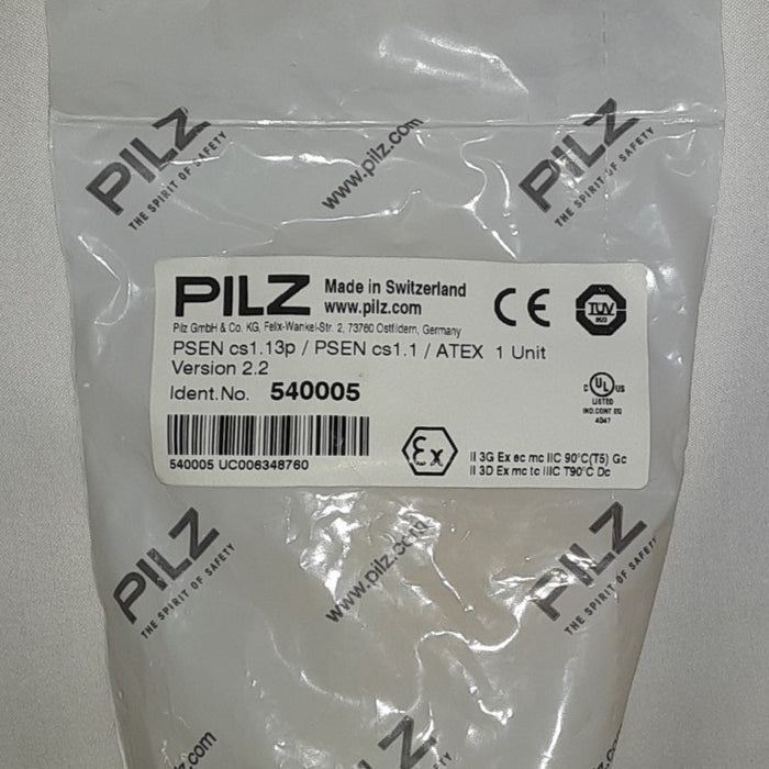 540005 Pilz Safety Switch PSEN-CS1.13P / PSEN CS1.1 / ATEX 1 UNIT