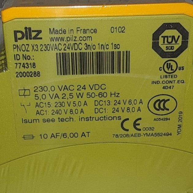 774318 Pilz Programmable Safety System