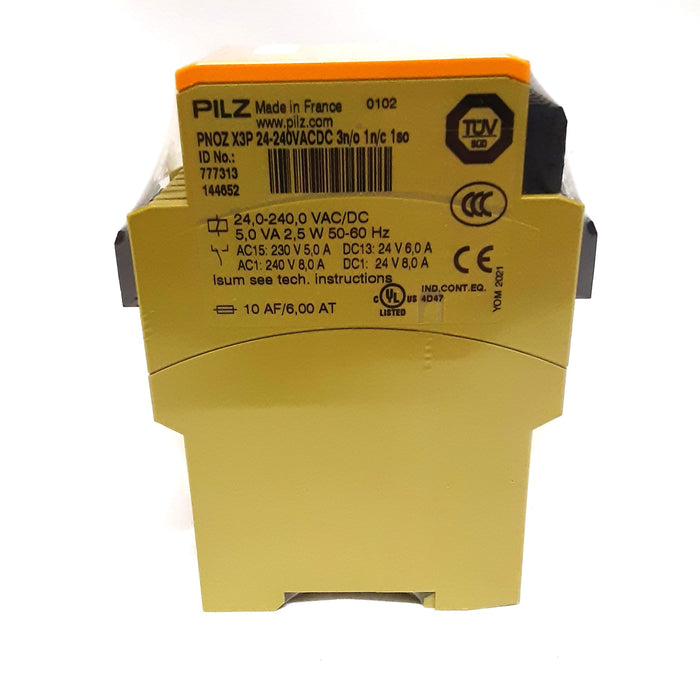 777313 Pilz PNOZ X3 24VAC Safety Relay