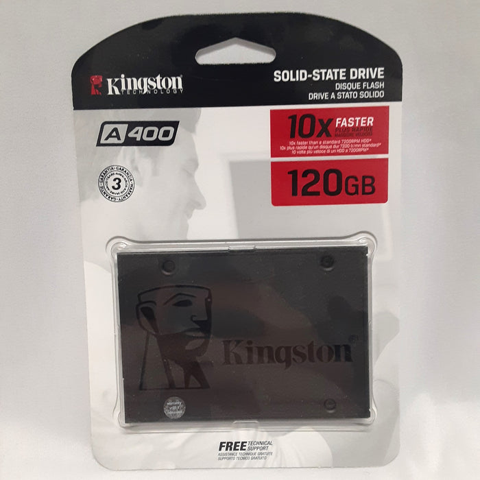 SA400S37 Kingston A400 SATA III 2.5"120GB Internal SSD