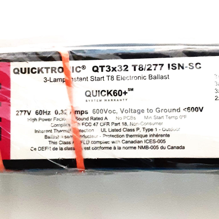 QT3x32 T8/277 ISN-SC Sylvania Quicktronic Flourecent Ballast